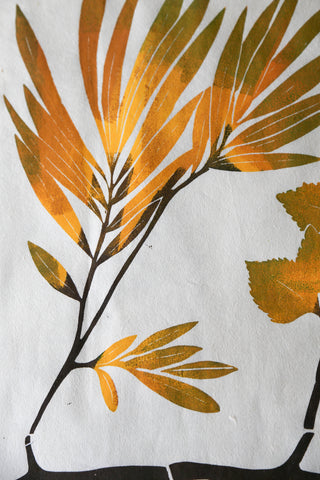 The Tree of Leaves Print in Autumn.