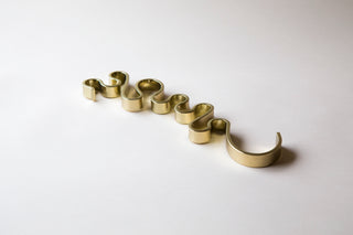 Brass Meander Candle Holder (5 Candle)